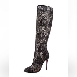 Christian Louboutin size 35.5 Tennissina Lace Boots